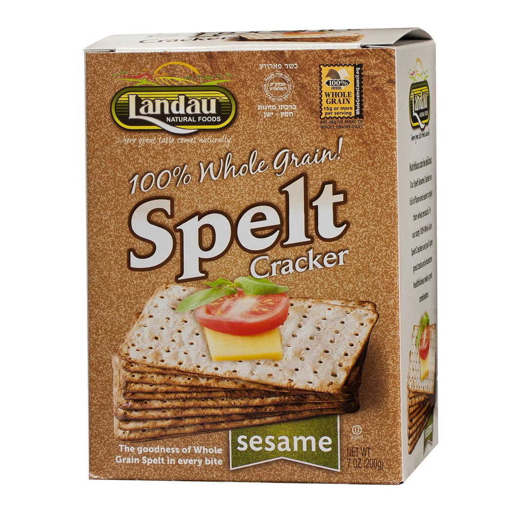 LANDAU SPELT WITH SESAME CRACKERS