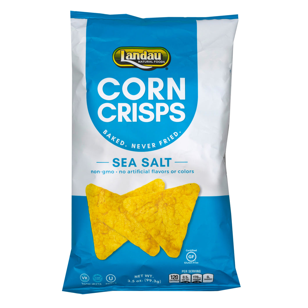 LANDAU CORN CRISPS WITH SEA SALT