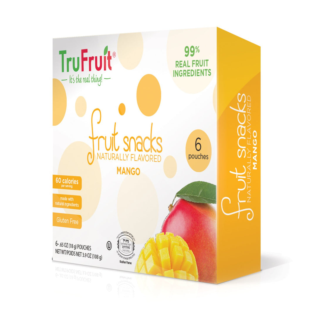 TRUFRUIT FRUIT SNACKS MANGO
