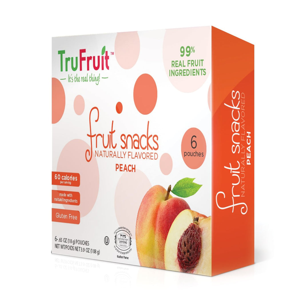 TRUFRUIT FRUIT SNACKS PEACH