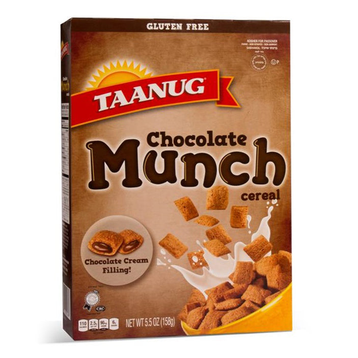 TAANUG CHOCOLATE MUNCH CEREAL GLUTEN FREE